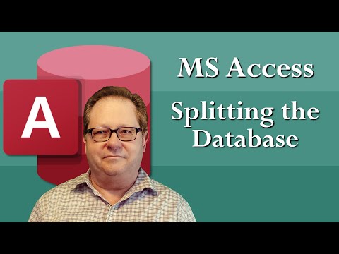 MS Access: Improve Multi-user Performance by Creating a Front and Back End
