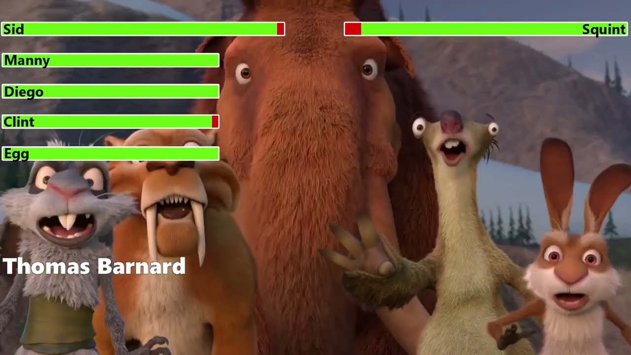 Ледниковый период: Великая яичная охота. Финальная битва с полосками здоровья (Пасхальный спецвып...