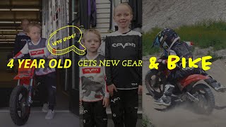 NOTHING LIKE THE FIRST TIME | 4 Year Old Goes Riding After Getting FIRST NEW Dirt Bike