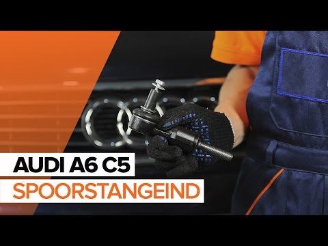 Hoe een spoorstangeind vervangen op een AUDI A6 C5 [HANDLEIDING]