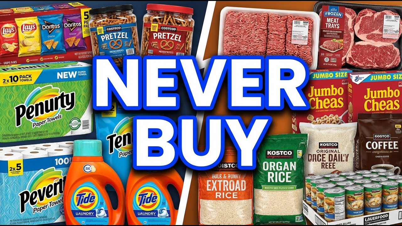 10 Items You Should NEVER Buy Outside of Costco