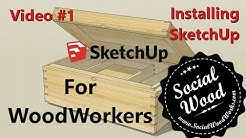 How to use Google SketchUp for Woodworking - Intro