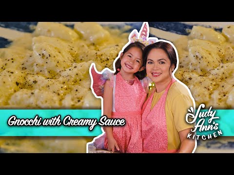 Gnocchi with Creamy Sauce | Judy Ann's Kitchen