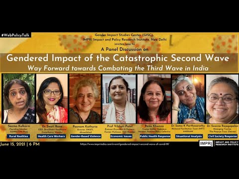 Panel Discussion on Gendered Impact of the Catastrophic Second Wave of COVID-19 Pandemic