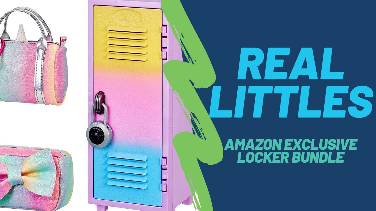 REAL LITTLES My Rainbow Collection, Roller Case, Fridge and Locker Desk  Caddies in One Pack! Plus 57…See more REAL LITTLES My Rainbow Collection