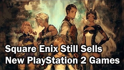 Square Enix Still Sells New PS2 Games