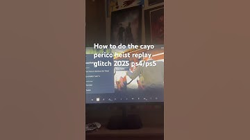 How to do the cayo perico heist replay glitch only works with a friend
