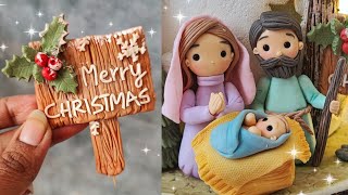 Diy Figurines For Christmas Crib Clay Craft Ideas Cold Porcelain Clay
