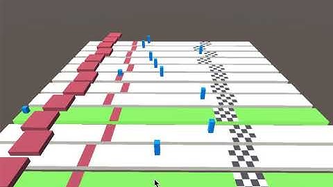 Curriculum Learning ML-Agents - A first version of trained agents - Machine Learning