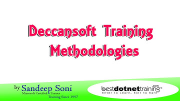 Deccansoft Training Methodologies