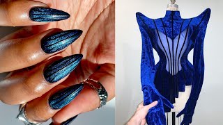 Magical Cat Eye Gel Polish Nail Art | Fashion-Inspired | DIY Gel Nail Art by Nail Journal 717 views 1 year ago 9 minutes, 45 seconds