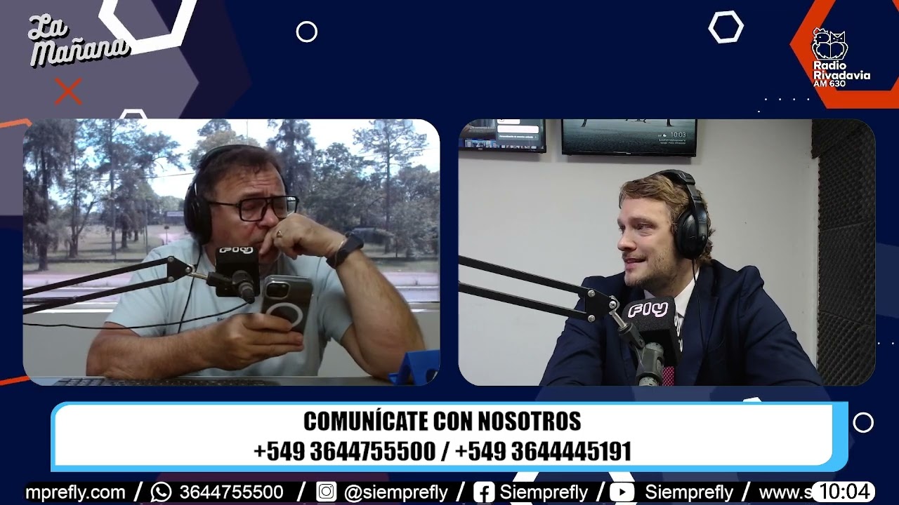 🔴𝗘𝗡 𝗘𝗦𝗧𝗨𝗗𝗜𝗢𝗦┃Nos visito en #LaMañana el Dr. Cristian Arana