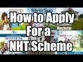 How to apply for a NHT Scheme unit | Step by Step process