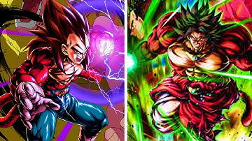 VEGETA SSJ4 VS BROLY SSJ4 | GAME JUMP FORCE MUGEN V7 PC | Full 578 Characters