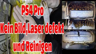 PS4 kein Bild Laser defekt und Reinigen