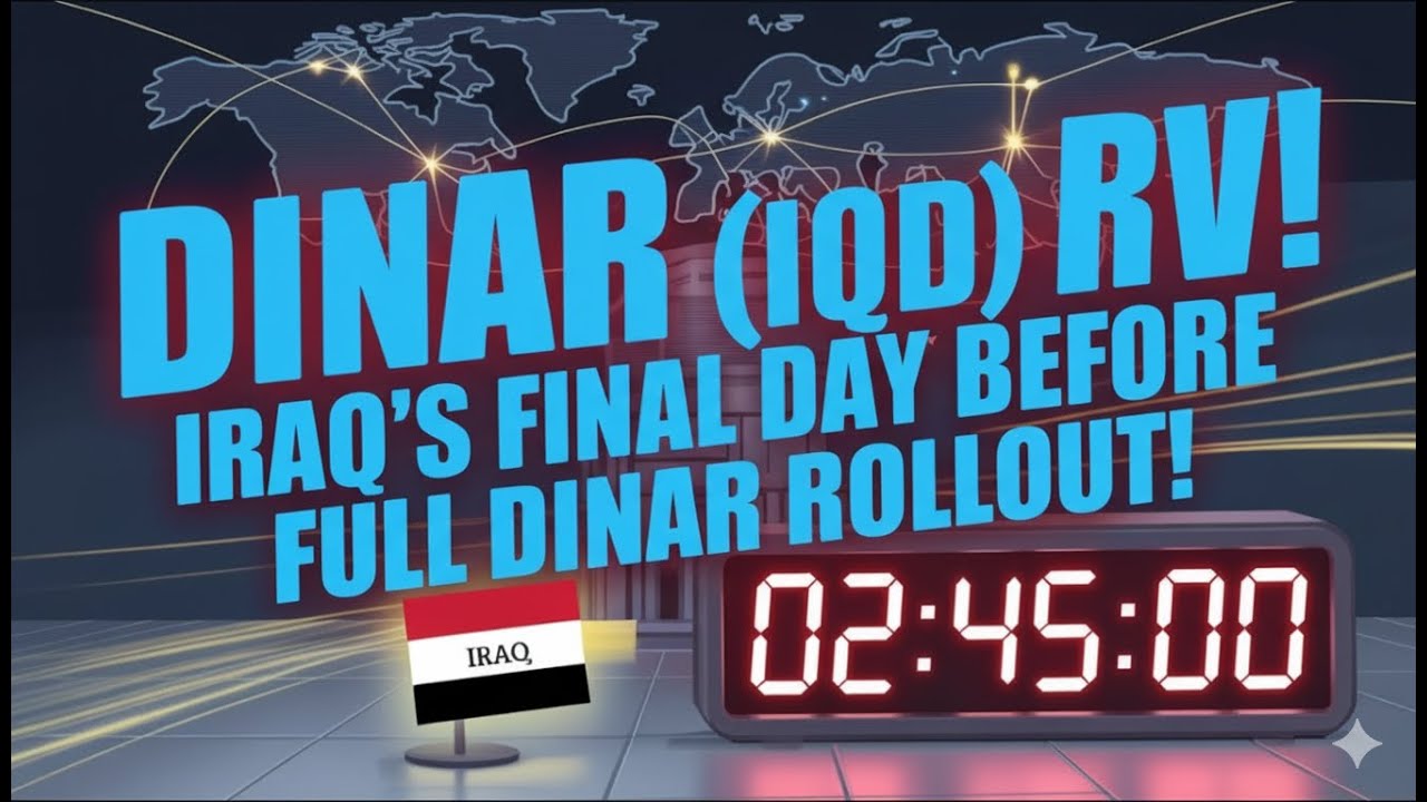 🇮🇶 Iraq’s Final Countdown! The Dinar Rollout Begins Today 🏦🔥 Breaking