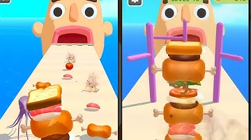 Sandwich Runner !!  🥪 Gameplay Walkthrough - All Levels Solution ( 1-10 ) Android, iOS Part 1