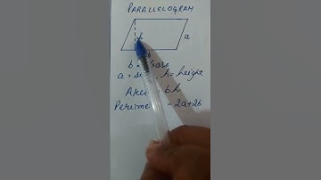 Parallelogram Geometry Formulas #education educa#education #educación #1k  please  support