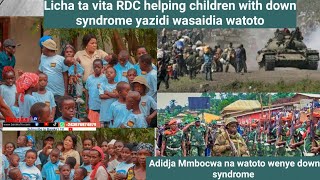 Licha ya vita RDC helping children with down syndrome yazidi kuwasaidia watoto fizi