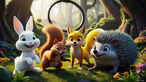 Câu Chuyện Thiếu Nhi: Thỏ Trắng, Sóc Nâu Và Những Bài Học Quý Giá Về Tình Bạn