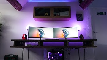 Building the Ultimate Office: Episode 3! My Gaming DESK!