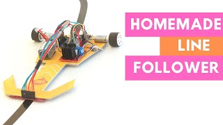 How To Make A DIY LINE FOLLOWER using Arduino at Home