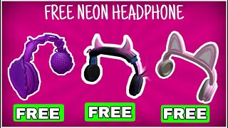 *FREE HEADPHONE ITEM* HOW TO GET THE NEON DEVIL HEADPHONE FOR FREE IN ROBLOX! (2021)