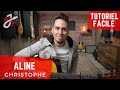 Apprendre aline par christophe  la guitare acoustique