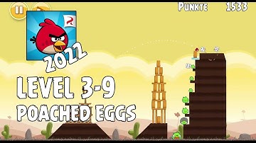 Angry Birds (2022) | Poached Eggs | Level 3-9 | 3-star Walkthrough