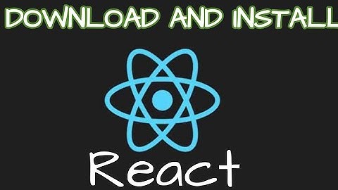 Download and install react js in windows 10 | React js in Visual studio code tutorials