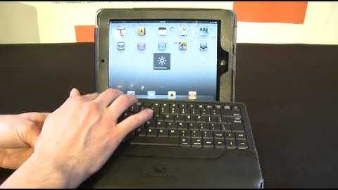 CES 2011 - Qmadix Portfolio with Removable Bluetooth Keyboard video preview