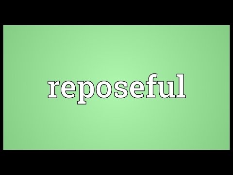 Header of reposeful
