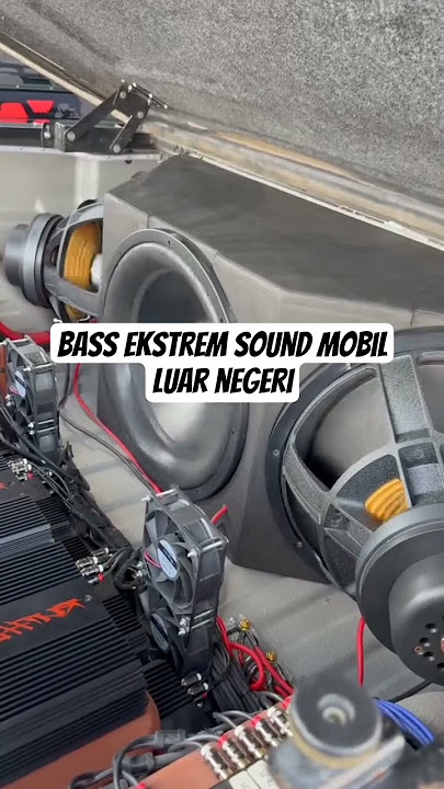 Bass ekstrem sound luar negeri🔥. #bass #audiocar #audiomobil #soundmobil #wow #subwoofer #speaker