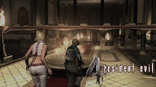 RESIDENT EVIL 4 (PROFISSIONAL) #4 - O SALÃO DO TAPETE VERMELHO É TENSO! (OU EU SOU MUITO BURRO)