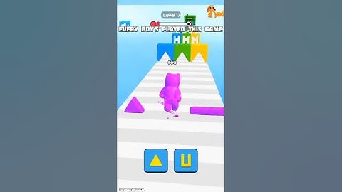 BLOB Runner 3d.           #shorts