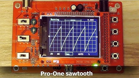 Analog Synthesis - Synthesizer Waveforms - Oscilloscope