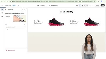Add Scrolling Logo Cloud on Dawn theme Shopify
