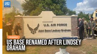 Hegseth Attends Renaming of Joint Base Charleston After Lindsey Graham | Dawn News English