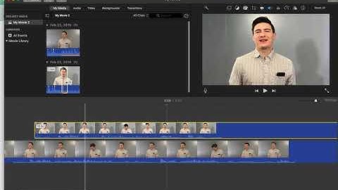 How to Create A Multi Cam Edit in iMovie using sound waves for sync