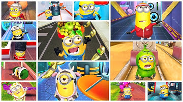 Minion Rush 40 Funny and Moments