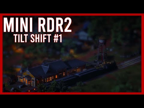 RDR2 Tilt Shift - The World of Red Dead Redemption 2 Miniaturised - #1