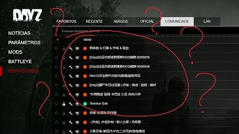 HOTFIX - Showing only Chinese servers in DAYZ