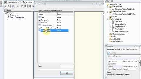 Dimension Attribute Relationships using Microsoft Aanalysis Service