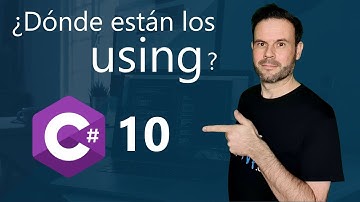 C# 10: "using" implícitos y globales