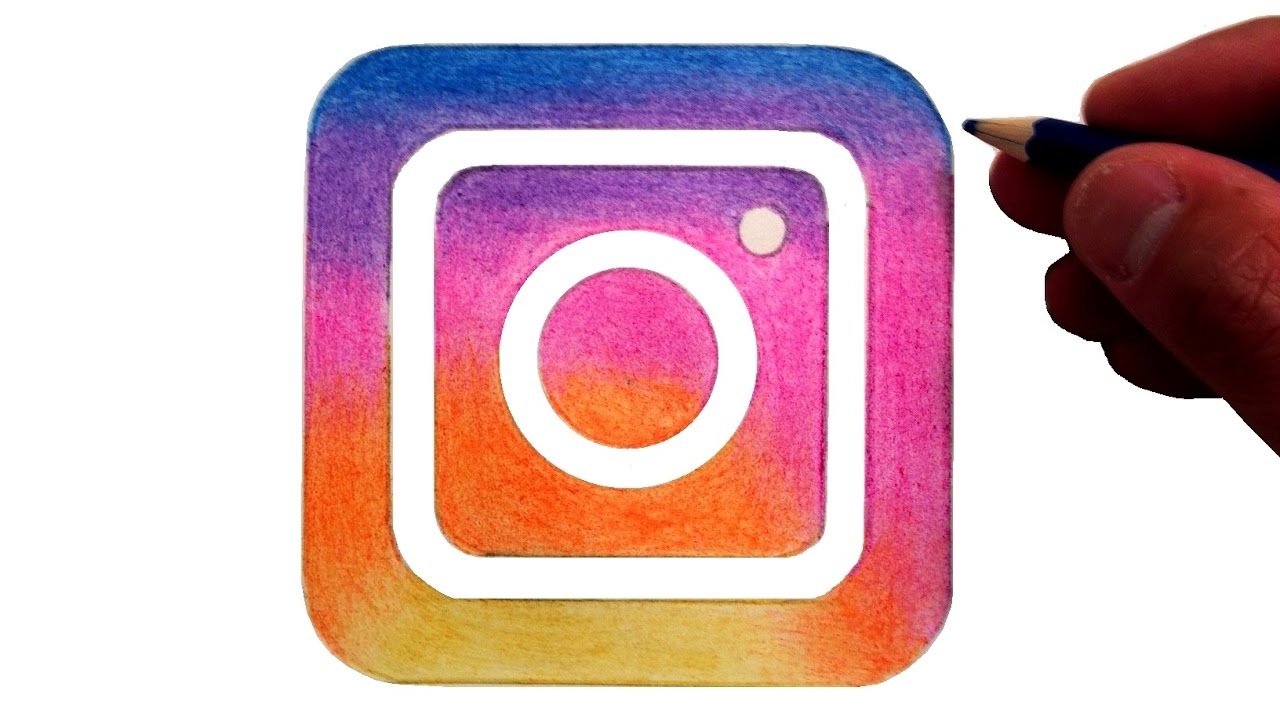 How To Draw The New Instagram Logo