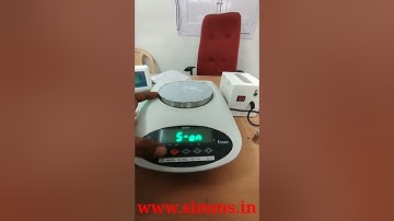 Essae DS-852g Jewellery Weighing Machine Calibration & 0.000 Configuration | www.simms.in