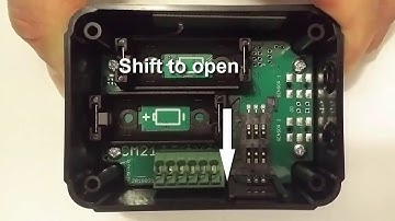 Mobeye CM How to install the SIM card