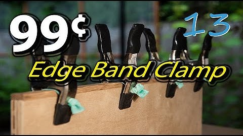 How to Make Edge Band Clamp | DIY / How To
