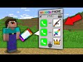 Minecraft NOOB vs PRO: NOOB ORDERED DELIVERY OF ITEM BY THIS RAINBOW PHONE! Challenge 100% trolling