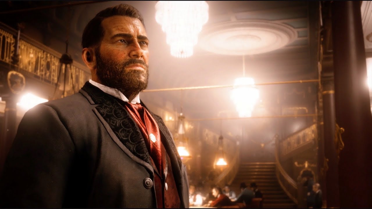 The Gang Rob A Riverboat In Saint Denis - Red Dead Redemption 2